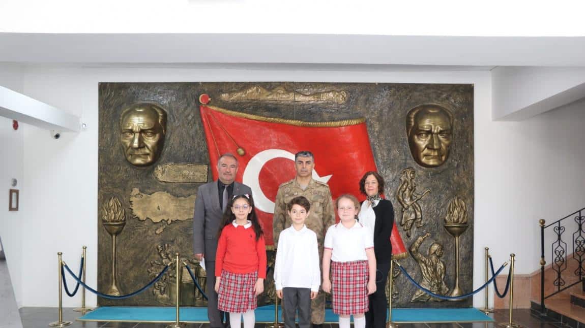 Kozabirlik İlkokulu'nun Bilecik Jandarma Komutanlığı Ziyareti